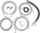 Choppers Complete Handlebar Cable Brake Line Kit Black LA-8320KT2A-08B New. Price: $315.45.