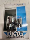 Drag Specialties Chrome 1.7" Straight Risers 0602-0398 New. Price: $90.00.