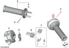 Genuine Bmw Motorrad Heated Throttle Grip Right K52 K46 S1000RR New. Price: $356.03.