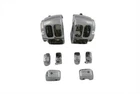 V-twin 26-2253 Chrome Handlebar Control Switch Housing Kit For Softail Dyna New. Price: $119.95.