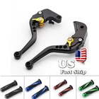 Cnc Short Brake Clutch Levers Grips For Shiver / Gt 2007-2016 900 2017-18 New. Price: $42.98.