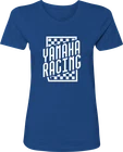 Yamaha Apparel Women's Racing Check T-shirt Blue Large NP21S-L3112-L New. Price: $29.95.