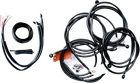 La Choppers Complete Midnight Braided Cable Kit 18"-20" Handlebars Abs For New. Price: $127.09.