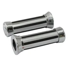 Open Box Bike-it Grips Rail Type With Cap Detail Chrome 22MM New. Price: $18.30.