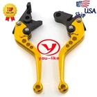 Cnc Short Brake Clutch Levers For Honda Rebel 250(CMX250C) 2007-2011 Gold Adjust New. Price: $26.60.