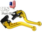 Cnc Gold Short Brake Clutch Lever For Yamaha Yfz 450 S/t/v Banshee 350 03-06 Atv New. Price: $26.60.