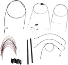 Burly B30-1082 Braided Stainless Steel Cable/brake Line Kit New. Price: $531.95.