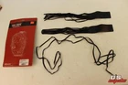 Show Chrome 17-110 Black Leather Lever Laces New. Price: $13.95.