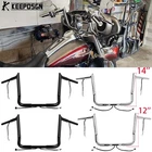 Pre-wired 12" 14'' Meathook Handlebar For Harley Street Glide Electra New. Price: $199.12.