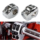 Switch Button Housing Cover Bar Hand Control Chrome For Harley Touring Trike 14+ New. Price: $43.92.