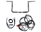Choppers 1-1/4IN. Big Twin Peaks Handlebar Kit 14IN. Black LA-7361KT1-14B New. Price: $195.12.