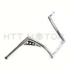 Hongk Chrome 1.25" Center Custom Ape Hangers 12" Rise Handlebars For Harley New. Price: $127.46.