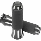 Drag Specialties 0630-1612 Custom-tailored Grips Black W/ Clear Cuts New. Price: $156.40.
