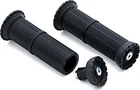 Kuryakyn 3585 Riot Grips Pair For 1" Diameter Handlebars Satin Black New. Price: $98.98.