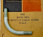 Harley Aermacchi 36970-70PA Throttle Cable Guide 70-72 M65 MC65 Sprint Rapido New. Price: $6.95.