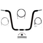 1/4" Bblack Wild WO568 14" Ape Hanger Kit 2007-2010 Harley Softail Springer New. Price: $609.33.