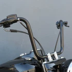 1.25" Ape Hanger Handlebar 14" For Harley Fxst Fls Touring King Glide Custom New. Price: $78.95.