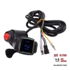 Koobook 1PCS 12V-72V E-bike Universal Thumb Throttle Led Display Voltage Black New. Price: $21.05.