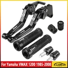 4PCS Handle Bar Grips Cap Brake Clutch Levers Set For Yamaha Vmax 1200 1985-2008 New. Price: $54.27.