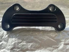 Harley Sportster Dyna Oem Black Ribbed Handlebar Cover Clamp Used. Price: $17.00.