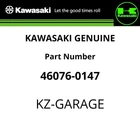 Kawasaki Genuine Clutch Lever Grip Assembly 46076-0147 New. Price: $91.67.