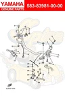 Yamaha Lever, Decompression 583-83981-00-00 Oem New. Price: $19.85.