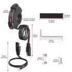 Qc 3.0 Motorcycle Type-c Usb Phone Gps Super Fast Charger Adapter Waterproof New. Price: $23.11.