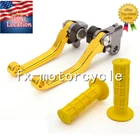 For Kawasaki KX100 2001-2021 KX112 2022-2023 Cnc Brake Clutch Levers With Grips New. Price: $34.79.