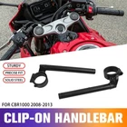 Left & Right Clip-on Handlebars For Honda 2008-2013 New. Price: $74.89.