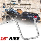 1/4'' Fat 12/14/16'' Rise Ape Hanger Handlebar For Harley Sportster Custom New. Price: $90.63.
