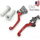 Cnc Dirtbike Clutch Brake Levers Logo &silver Grips Fit Honda XR250 96-2004 New. Price: $38.87.