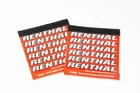 Renthal G255 Team Clean Grip - Red/black/white Powersports Handlebar New. Price: $26.70.