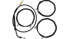 Choppers Complete Handlebar Cable Brake Line Kit Black LA-8058KT2-13B New. Price: $433.80.
