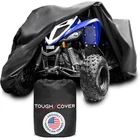 Heavy-duty Waterproof Atv Cover 86.5"X50.5"X49.5" Universal Fit, Uv Protection New. Price: $111.99.