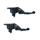 Psr Anthem Pro Adjustable Lever Set For Harley Models Black 12-03651-22 New. Price: $370.95.