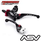 Asv Black F4 Short Brake + Long Clutch Lever With Pro Perch, Yamaha YZ125 1998 New. Price: $316.88.