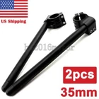 7/8" 35MM Clip-on Motorcycle Handlebars Black For Honda Cb 450 500 550 650 750 New. Price: $41.88.