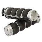 Innoglow Motorcycle Handgrips 7/8" Chrome Throttle Black-a New. Price: $31.18.