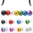 Bicycle End Caps Aluminum Alloy Mtb Bike Grips Plugs. New. Price: $9.95.