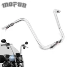 16" Tall 1.25" Fat Pre-wired Ape Hanger Handlebar For Harley Touring Road King New. Price: $193.19.