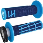 Odi H36E2DU Emig 2.0 Racing V2 Lock-on Grips, Navy/cyan New. Price: $32.95.