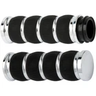 Arlen Ness Chrome Ring Leader Grips For Cable 07-312 New. Price: $96.09.