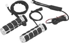 Kuryakyn - Heated Iso Grips Dual Cable Chrome 6471 New. Price: $311.99.