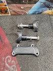 Harley Davidson Sportster 883 & 1200 Dyna Chrome Handlebar Riser Clamps Used. Price: $31.50.