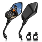 2PCS 7/8" 22MM Handlebar End Side Mirror Universal Motorcycle New. Price: $20.90.