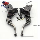 Fxcnc Gray Motorcycle Brake Clutch Master Cylinder Lever Hydraulic Reservoir Us New. Price: $47.08.