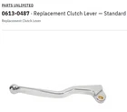 Parts Unlimited 0613-0487 Left Hand Replacement Lever New. Price: $11.00.