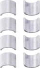 8PCS Shim 7/8" 1" Motorcycle Spacer Silver New. Price: $13.30.