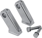 Baron Custom Accessories BA-7421RD Dt Handlebar Risers Chrome Silver Pair New. Price: $141.27.