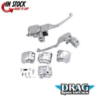 Drag Specialties 0610-0531 Chrome Handlebar Control Kit 11/16 Bore For Dual Disc New. Price: $416.53.
